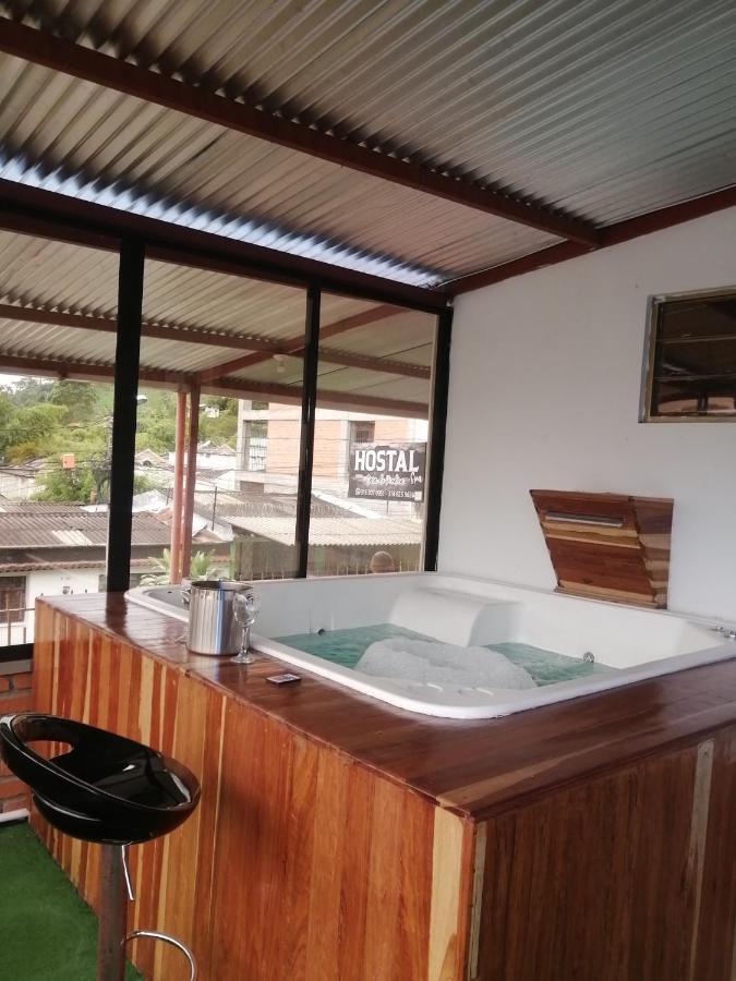 Hostal Spa Casa De Piedra Con Jacuzzi Santa Rosa de Cabal Exterior foto