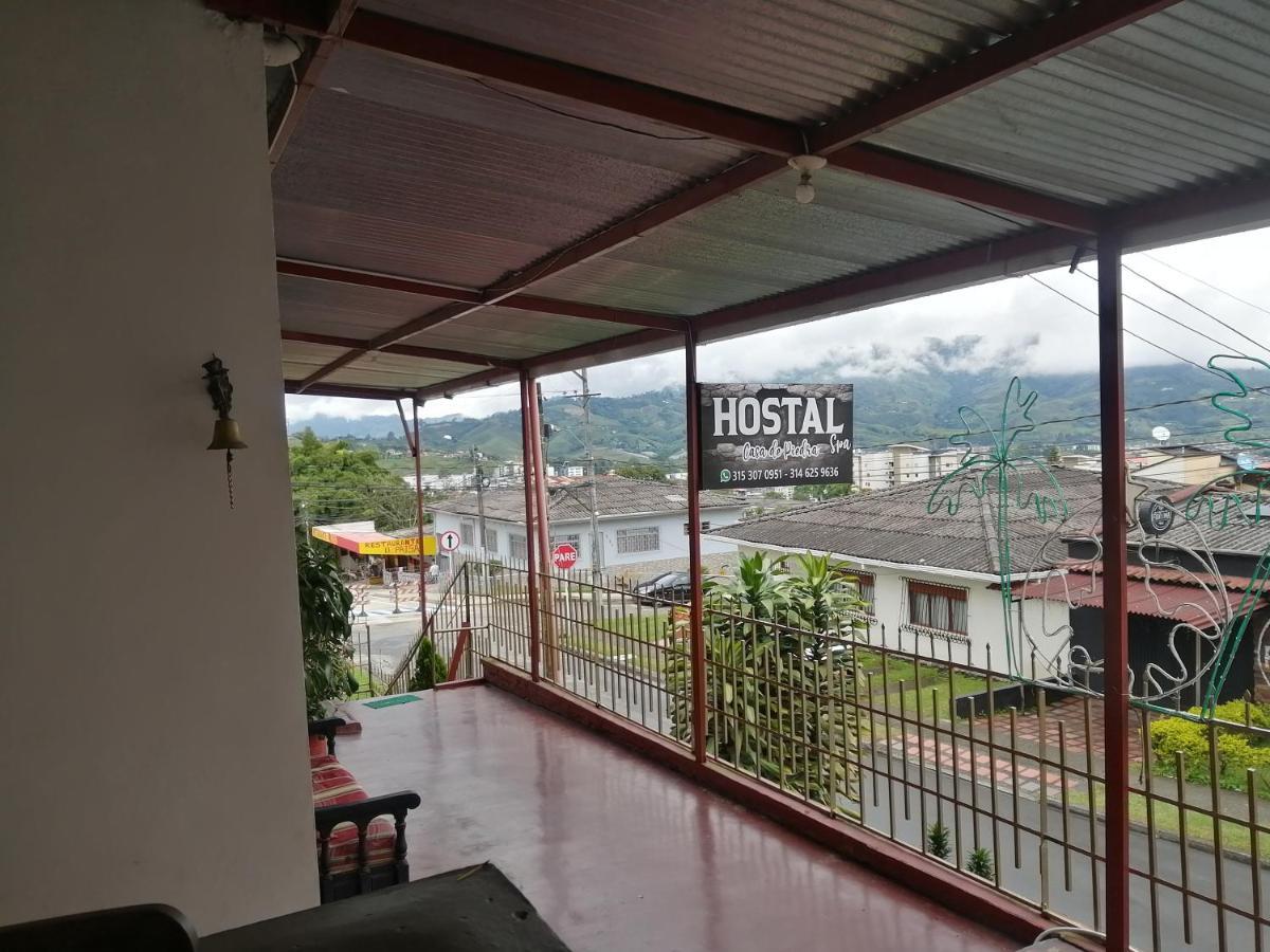 Hostal Spa Casa De Piedra Con Jacuzzi Santa Rosa de Cabal Exterior foto